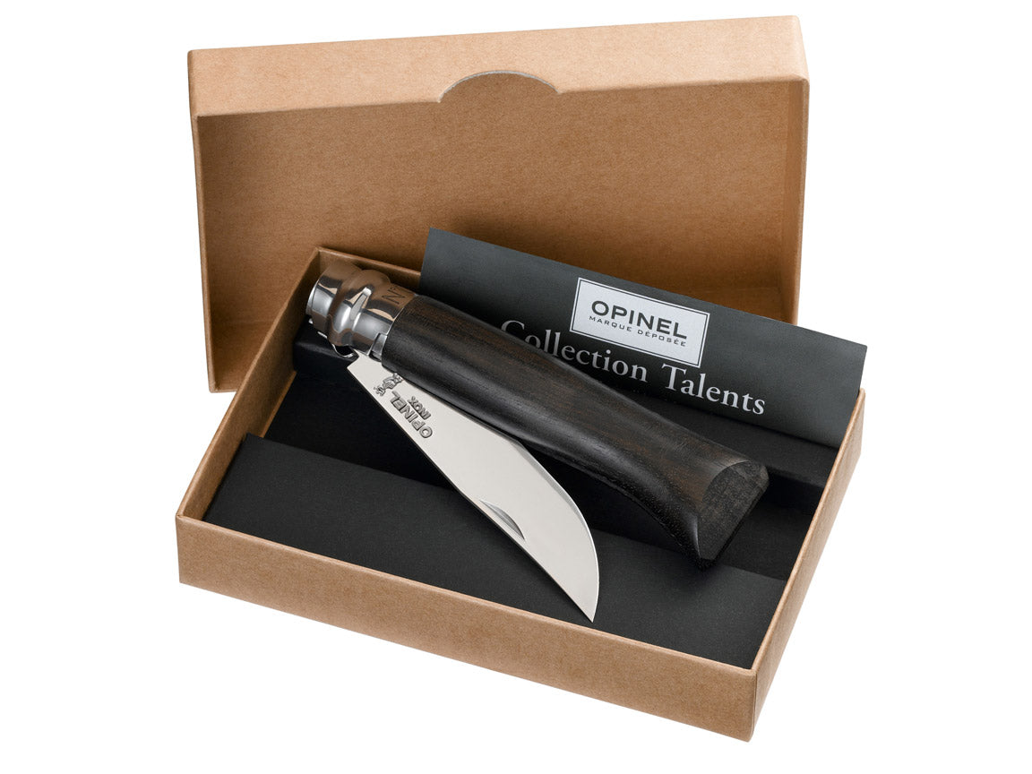 Opinel zakmes N°8 Ebbenhout