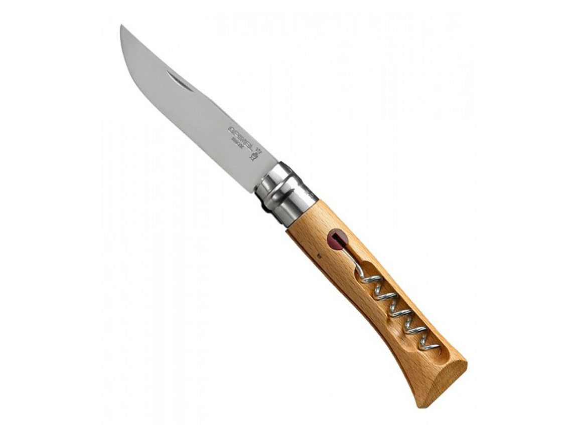 Opinel Zakmes N°10 met kurkentrekker