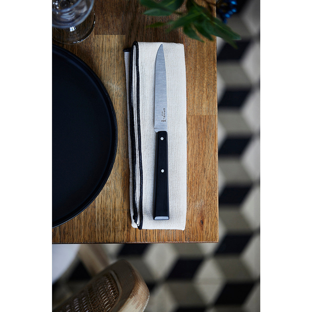 Opinel Steakmesserset 4-teilig N°125 Pro Edelstahl/POM