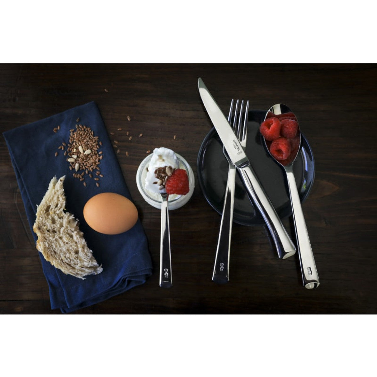 Opinel Besteckset 16-teilig Perpétue Edelstahl