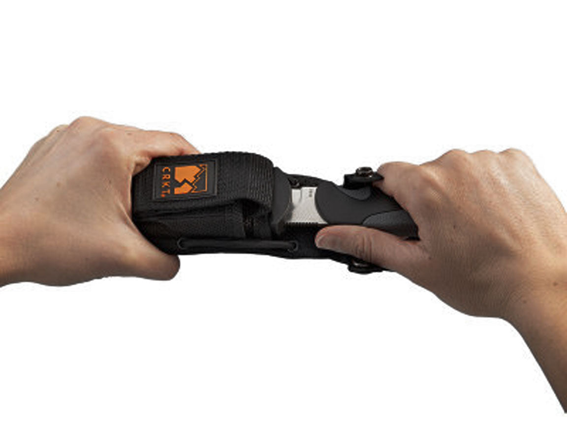 CRKT Free Range Hunter Clip Point Fixed Blade - Designed by Russ Kommer