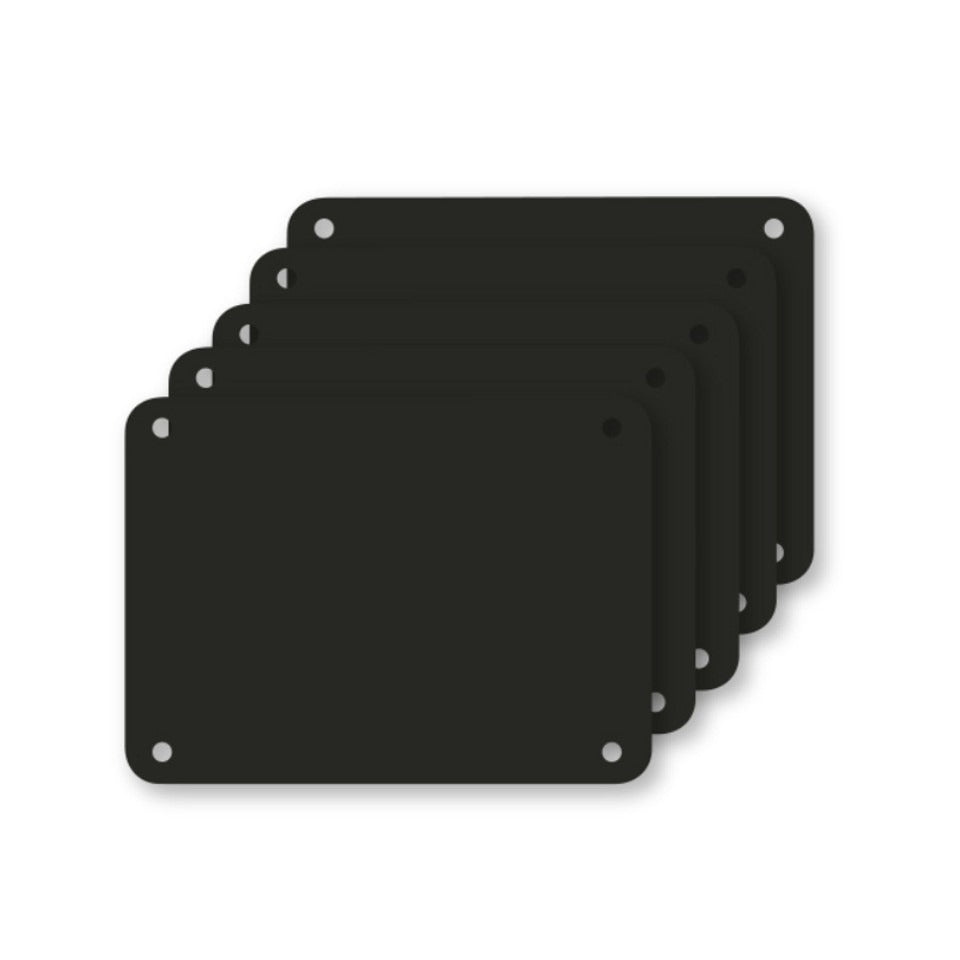 Profboard Schneidebrett Schwarz 30x40x0,1cm 5 Stück
