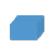 Profboard Schneidebrett Blau 32,5x53x0,1cm 5 Stück