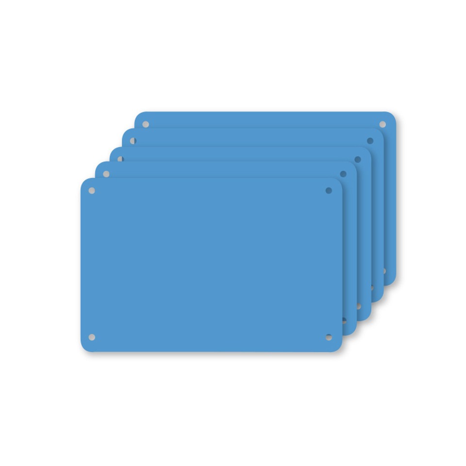 Profboard Schneidebrett Blau 40x60x0,1cm 5 Stück