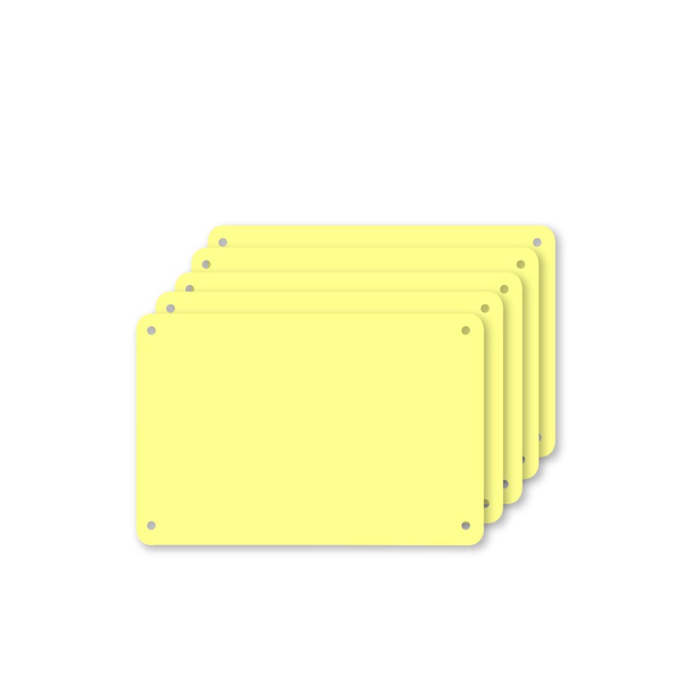 Profboard Schneidebrett Gelb 40x60x0,1cm 5 Stück