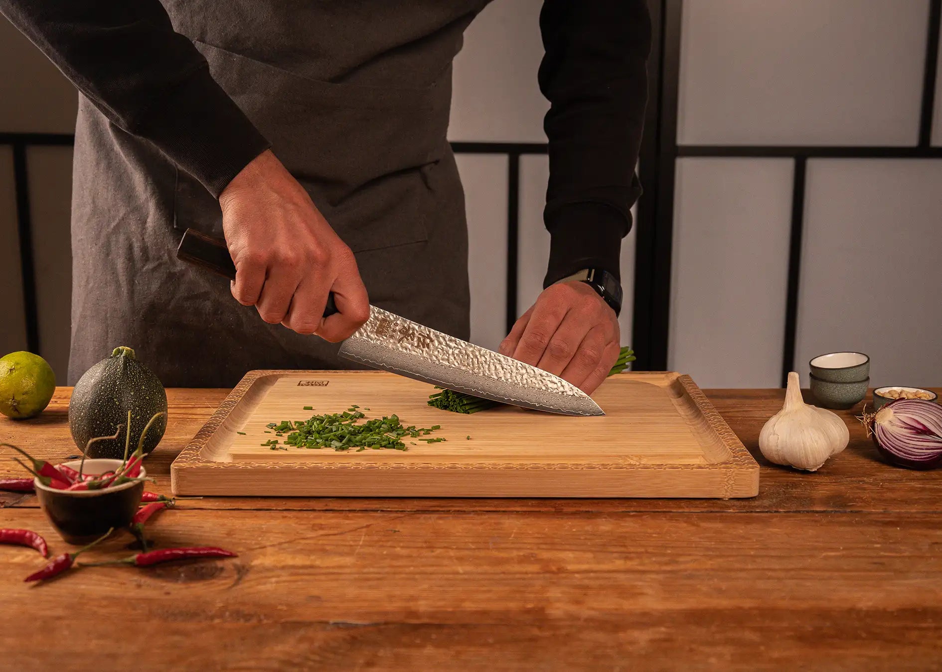 KOTAI Densho Kochmesser Gyuto 21 cm