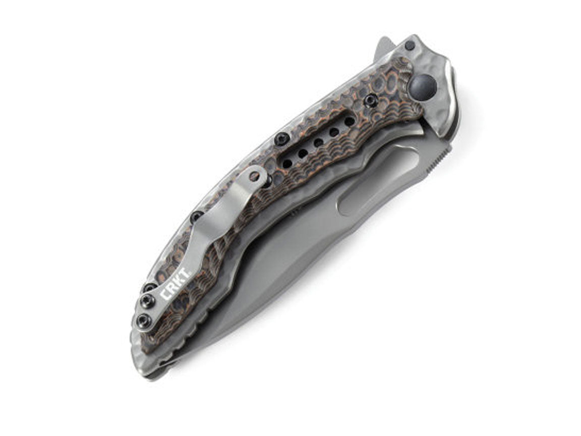 CRKT Fossil Compact Veff Serrations - Designed by Flavio Ikoma