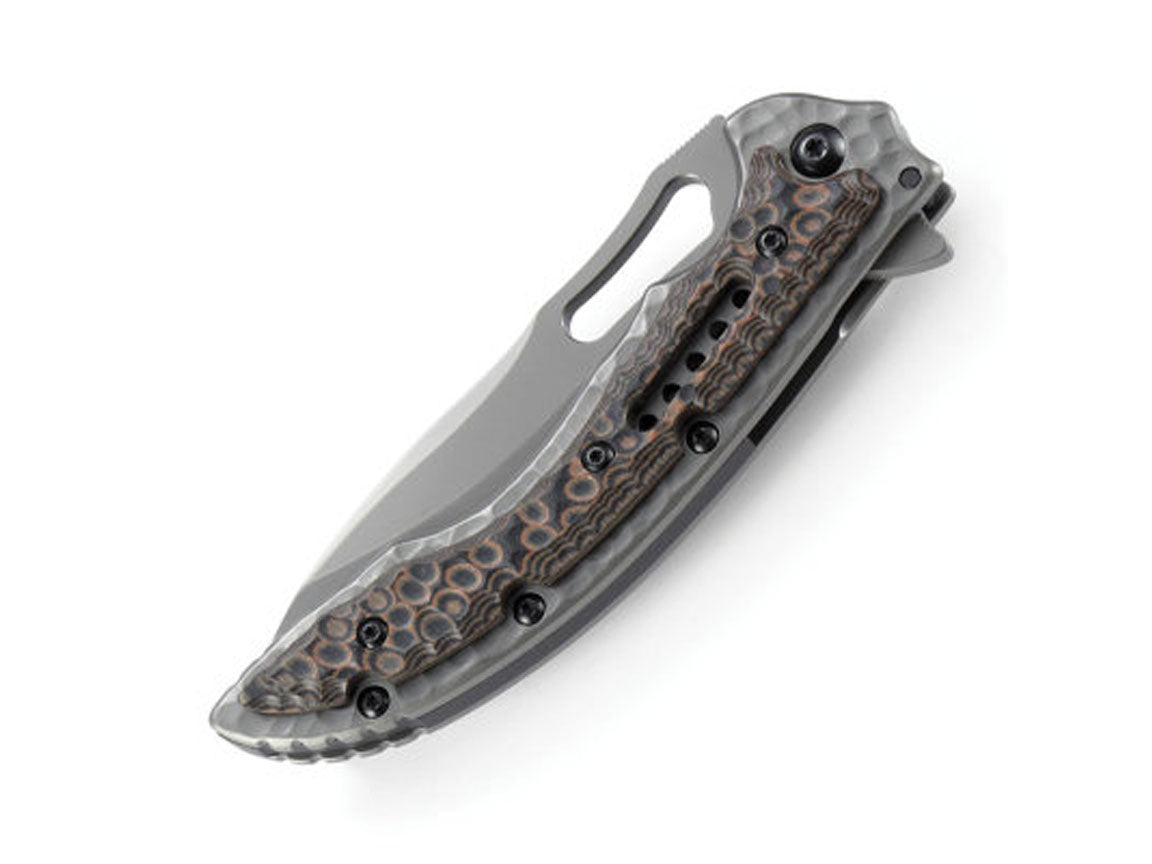 CRKT Fossil Compact Veff Serrations - Designed by Flavio Ikoma