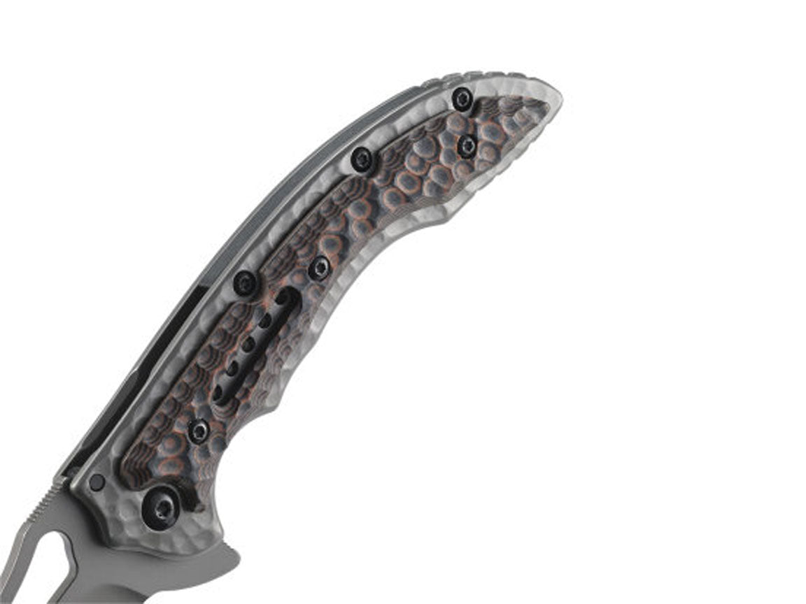 CRKT Fossil Compact Veff Serrations - Designed by Flavio Ikoma