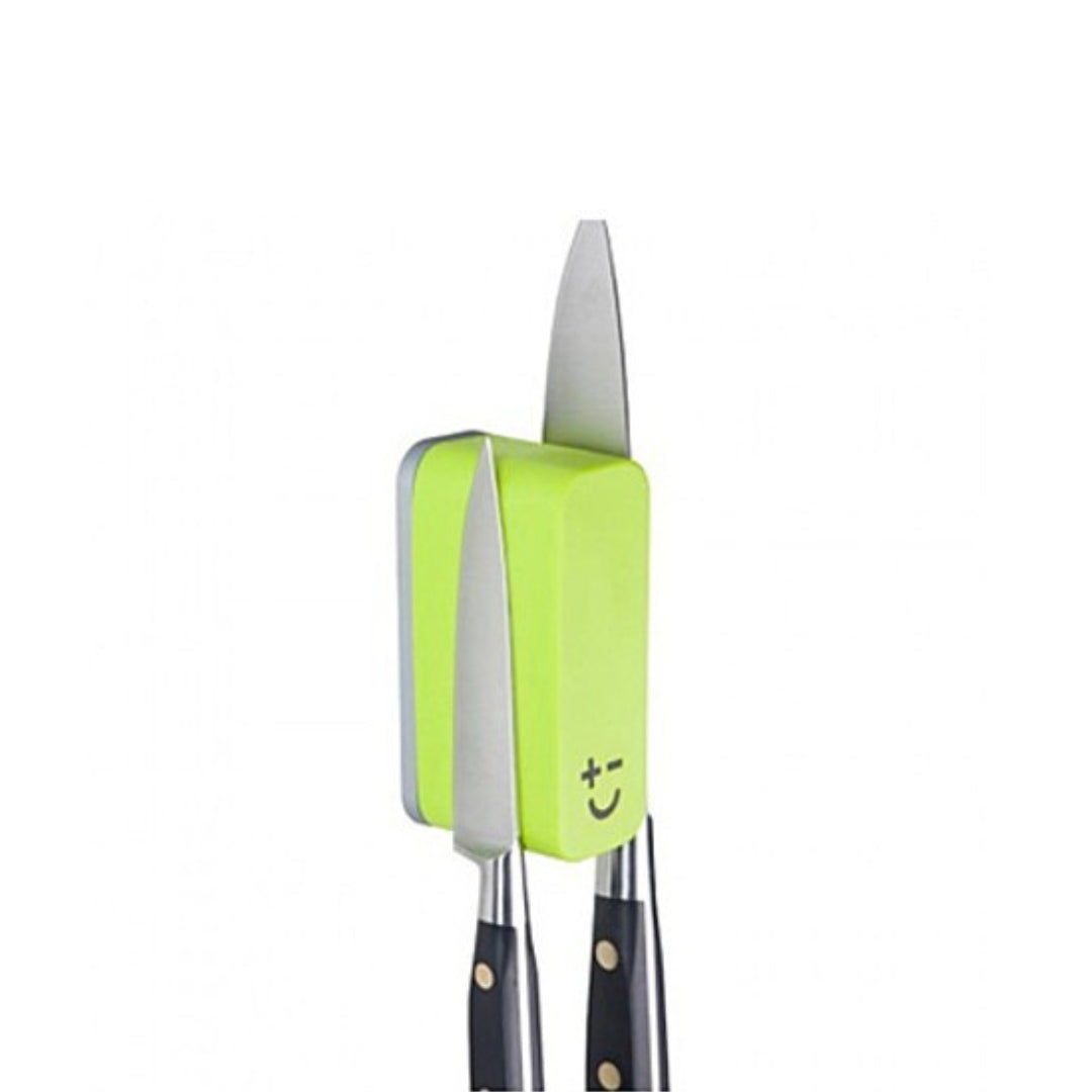Bisbell Hängemagnet für 2 Messer Grün