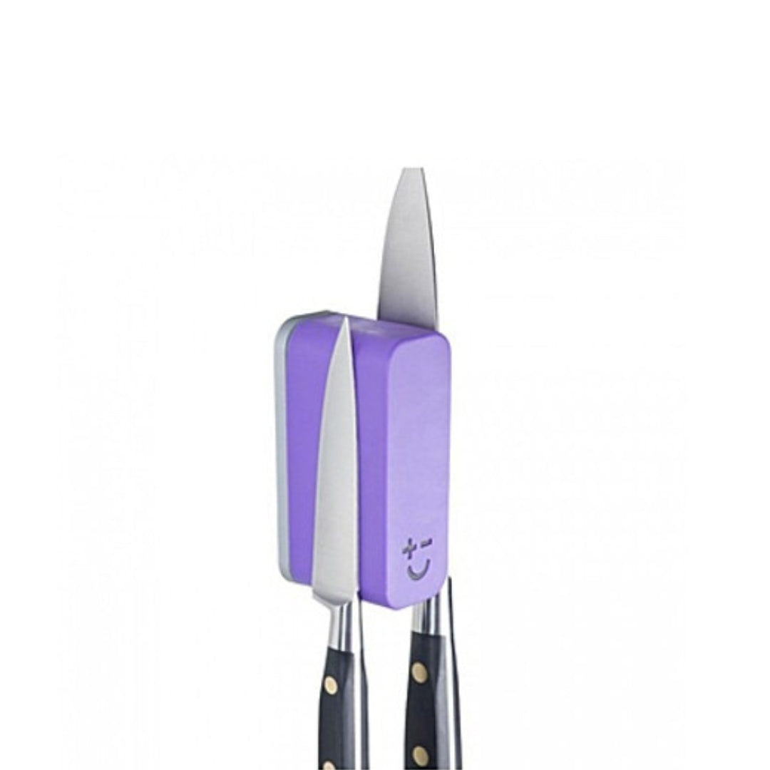 Bisbell Hängemagnet für 2 Messer Lila