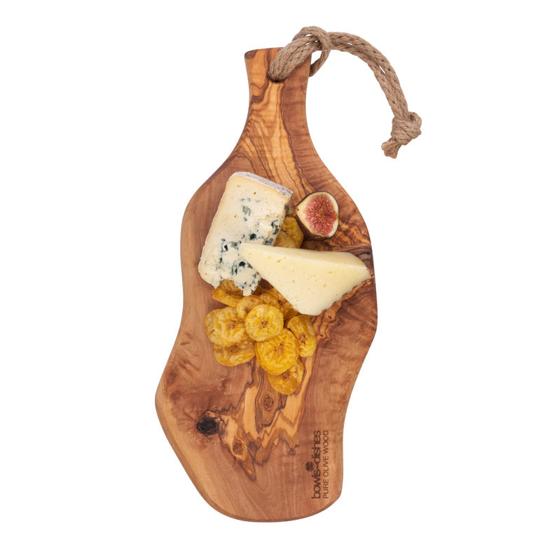 Bowls & Dishes Tapasplank Rustique Handvat Olijfhout 35 t/m 40 cm