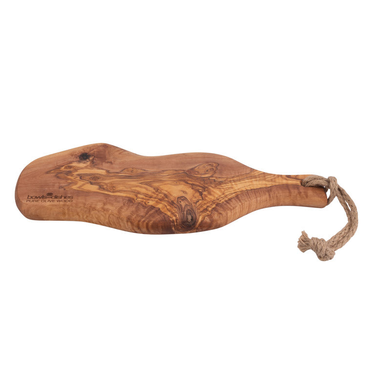 Bowls & Dishes Tapasplank Rustique Handvat Olijfhout 35 t/m 40 cm