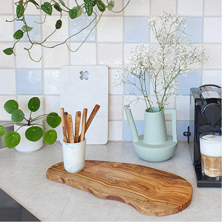 Bowls & Dishes Borrelplank Olijfhout 40 t/m 45 cm