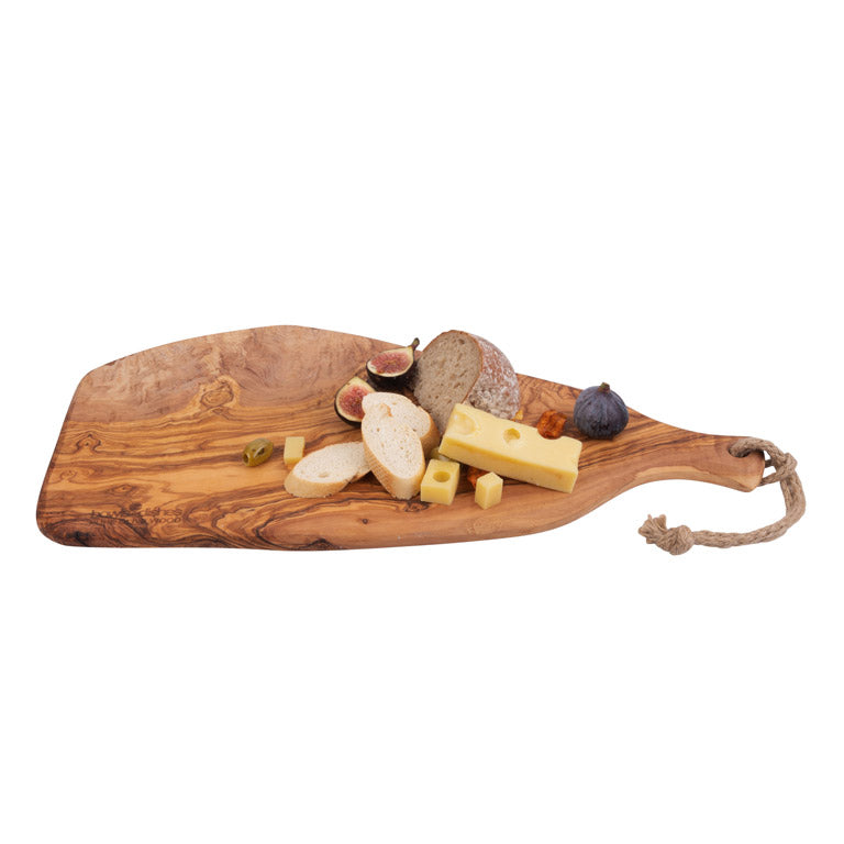 Bowls & Dishes Tapasplank Rustique Handvat Olijfhout 50 t/m 55 cm