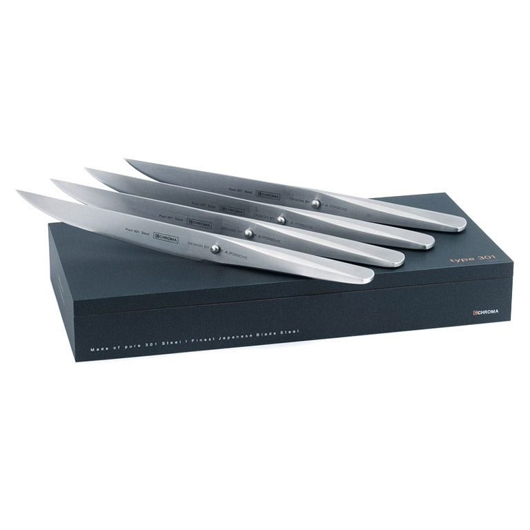 Chroma Type 301 P16 Steakmessen set 4 st