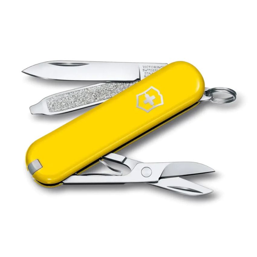 Victorinox Classic SD Gelb (Sunny Side) Taschenmesser 7 Funktionen