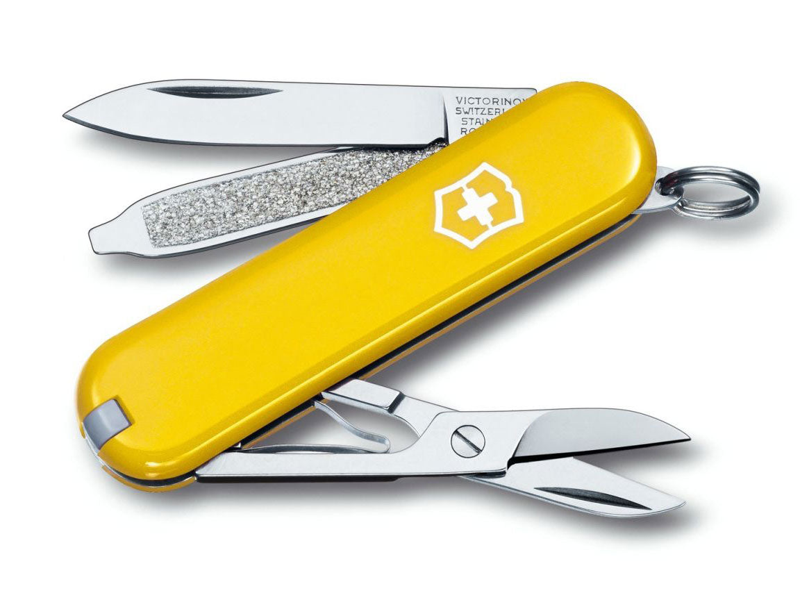 Victorinox Classic geel SD Zakmes 7 functies