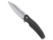 CRKT Ripple Grijs Flat Top RVS - Designed by Ken Onion