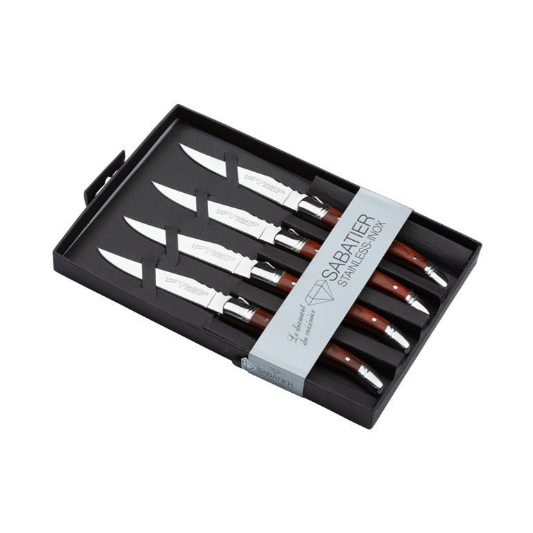 Diamant Sabatier Steakmessen Set van 4 