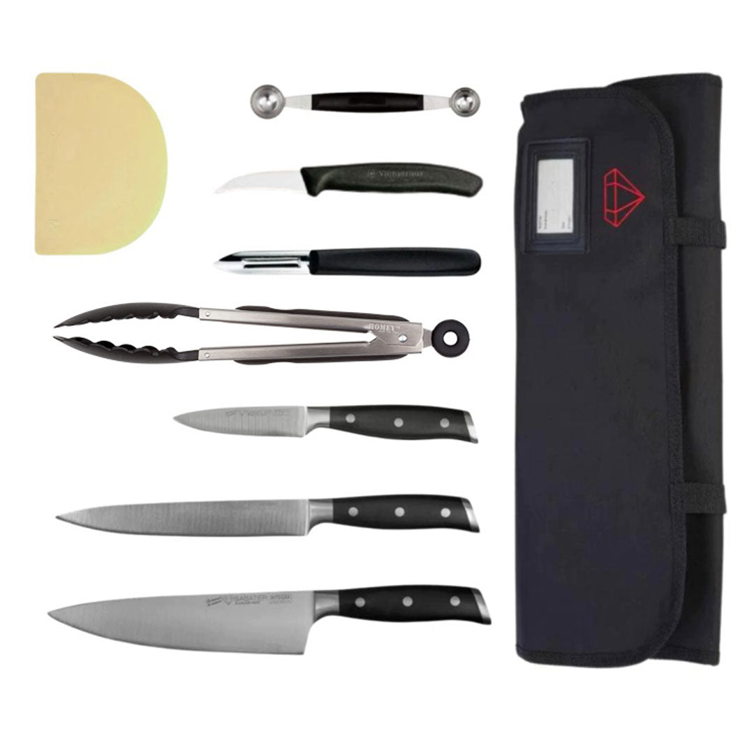 Diamant Sabatier Integra Koch-Trainingsmesser-Set, 9-teilig 