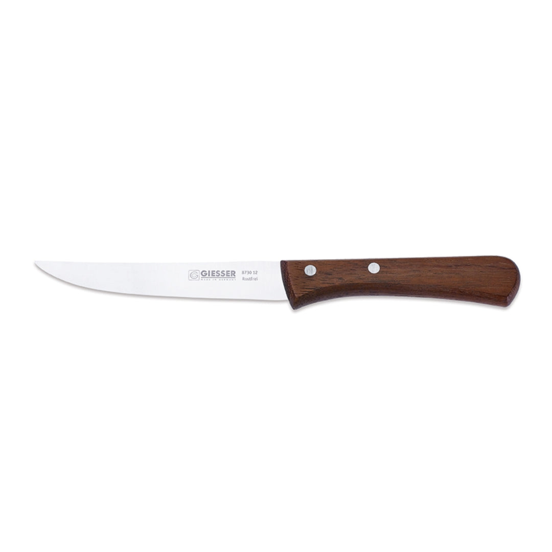 giesser luxe steakmes hout glad lemmet