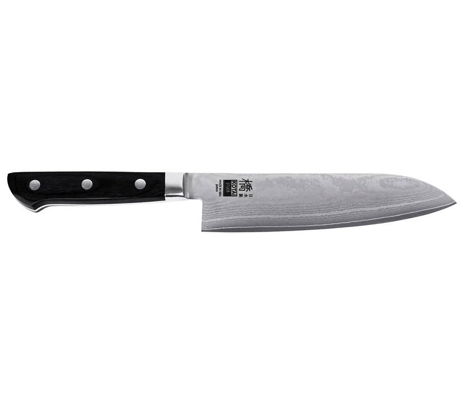 KOTAI Hashi Damascus Santokumes met lemmet van 17 cm