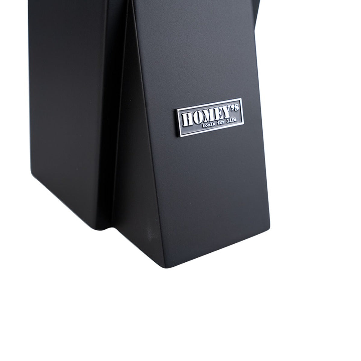 Homey's Messerblock Bokträ 5-teilig Schwarz