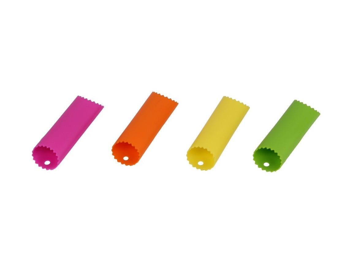 Knoflookschiller uit silicone