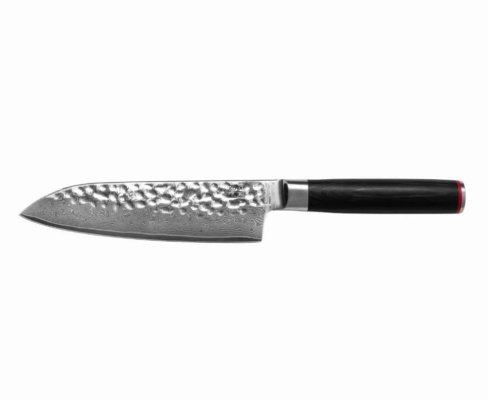 kotai pakka damascus santoku 18 cm pakkahout