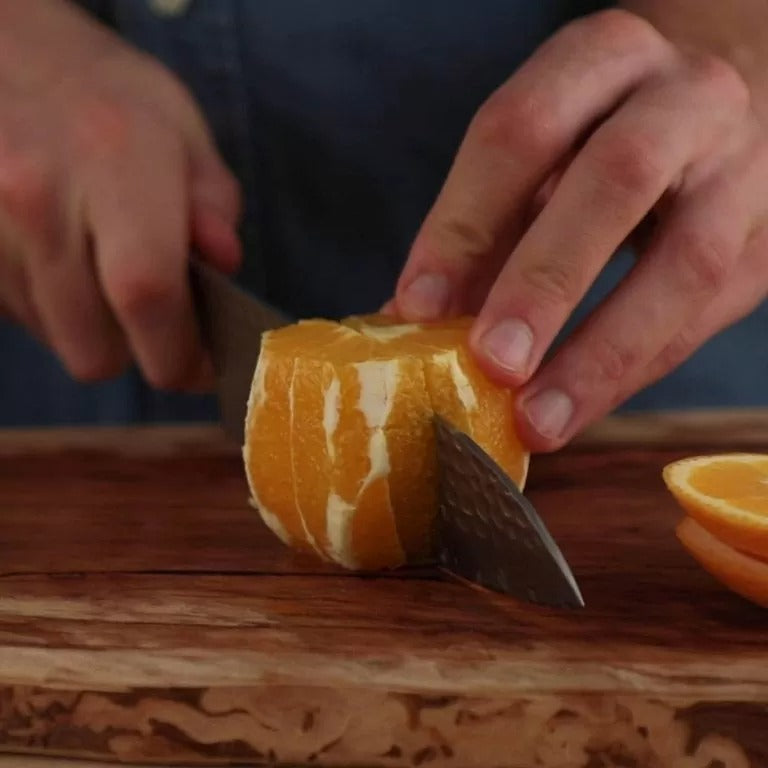 kotai koksmes gyuto 20 cm sinaasappel snijden