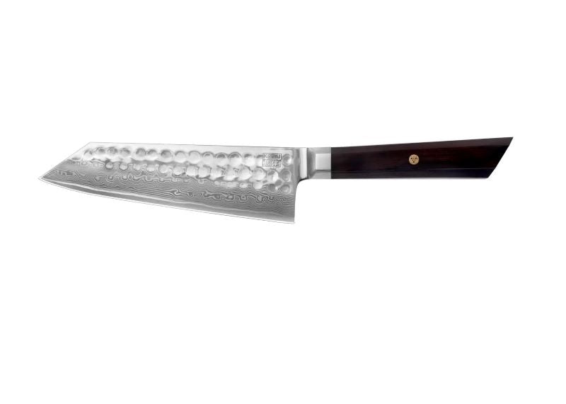 kotai bunka damascus santokumes 18 cm ebbenhout