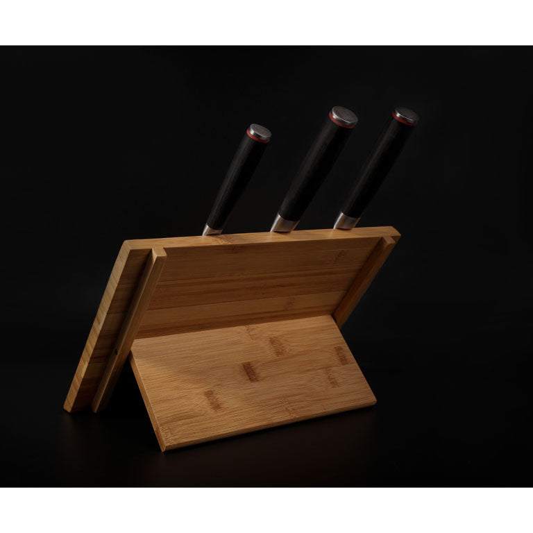 KOTAI Magnetische Bamboe Messenhouder