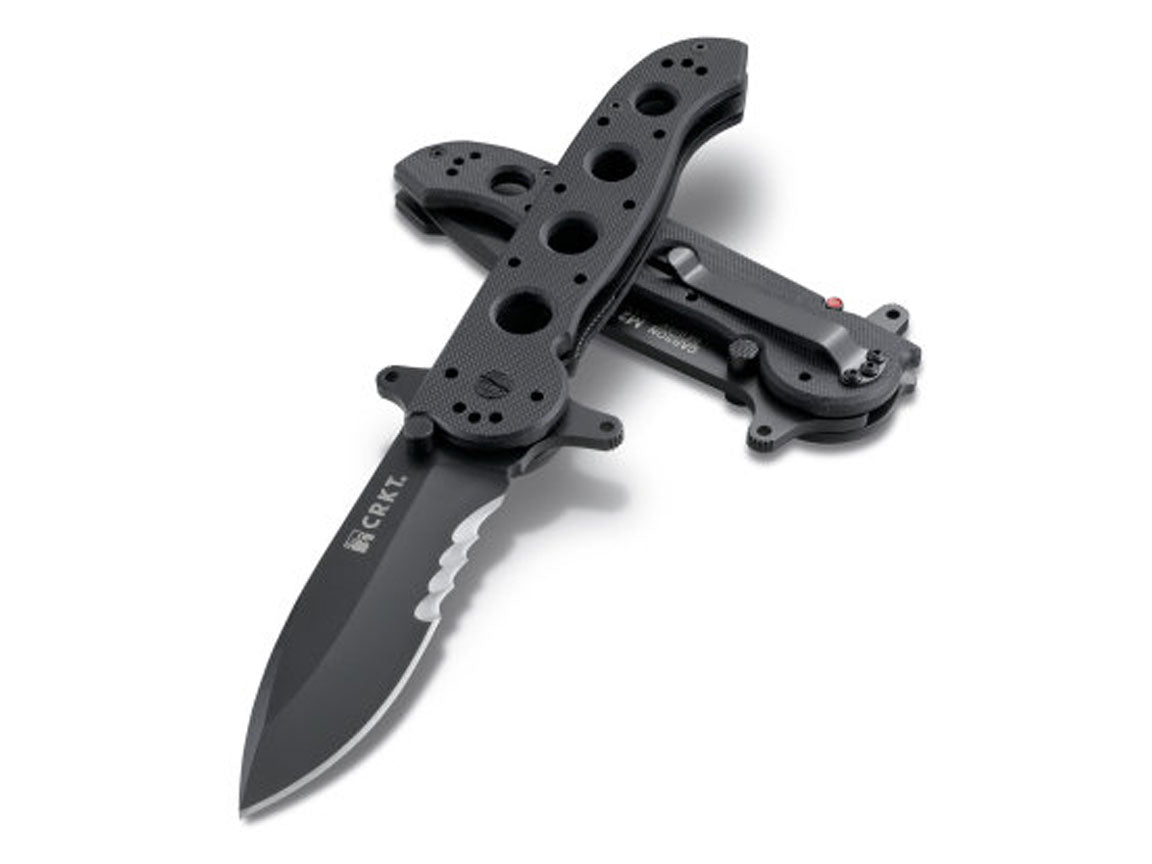 CRKT M21-14SFG G10 Handle Veff Serrations - Designed by Kit Carson