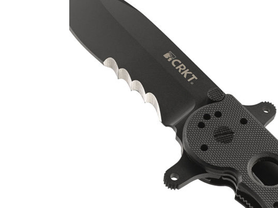CRKT M21-14SFG G10 Handle Veff Serrations - Designed by Kit Carson