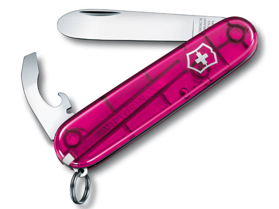 My First Victorinox Zakmes Roze Transparant 8 functies