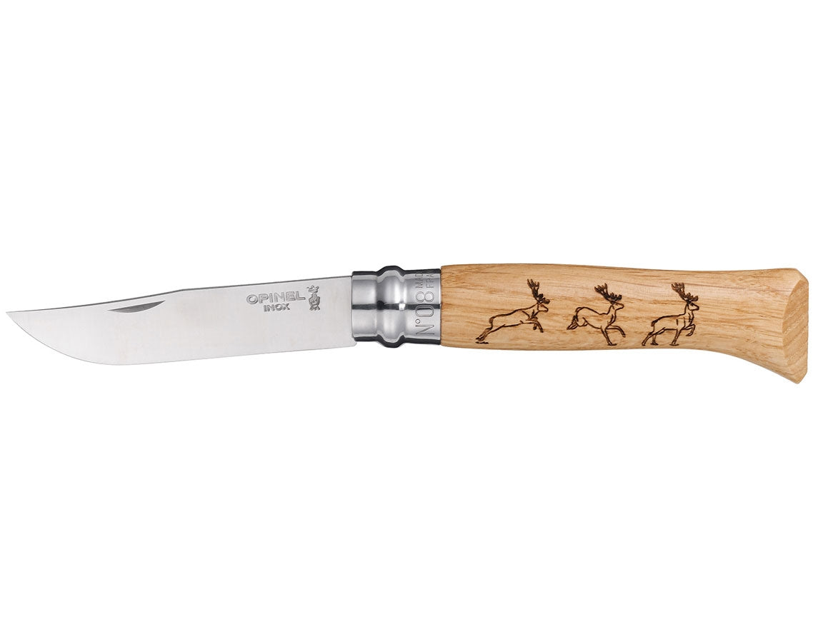 Opinel Zakmes N°08 Gegraveerd