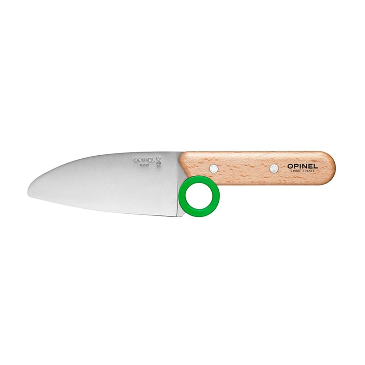 opinel le petit chef koksmes voor kinderen groen