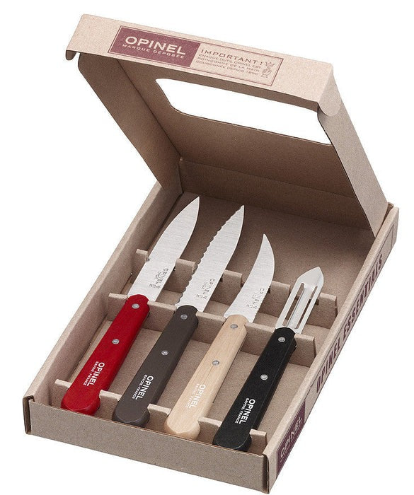 Opinel Classic Les essentiels Küchenset 4-teilig Beechwood Loft