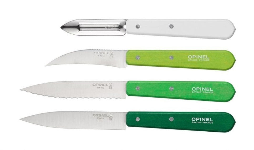 Opinel Classic Les essentiels Küchenset 4-teilig Buche Primavera