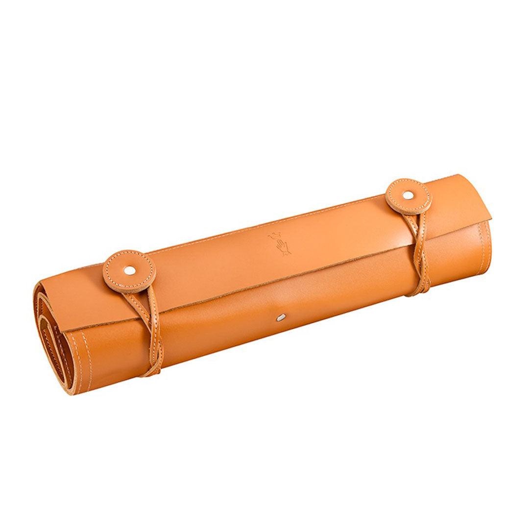 opinel messenmap tawny leer opgerold