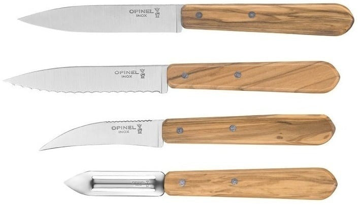 Opinel Classic Lesessentials Küchenset 4-teilig Olive
