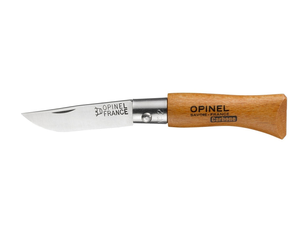 Opinel Taschenmesser Nr. 02 Carbon