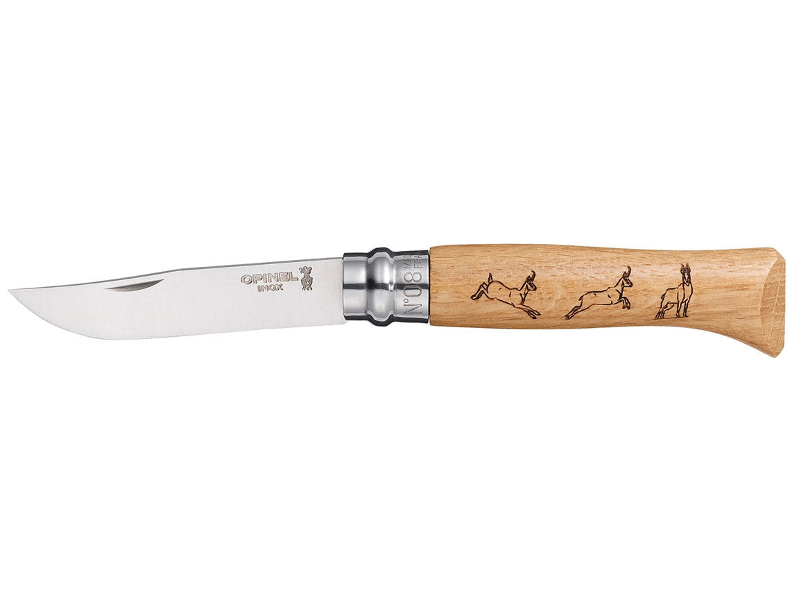 Opinel Zakmes N°08 Gegraveerd