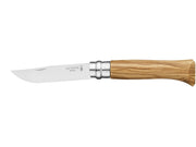 Opinel Zakmes N°08 RVS Virobloc Klassiek Hout