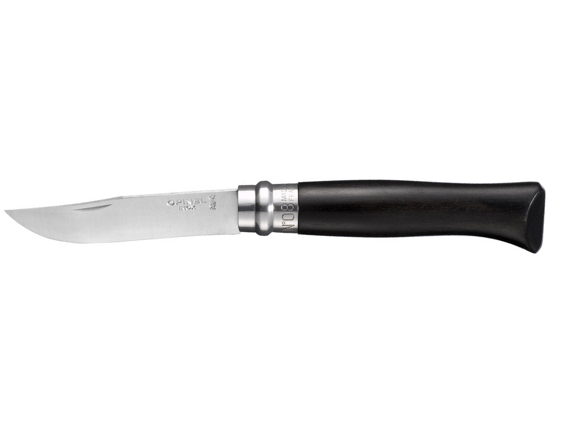 Opinel zakmes N°8 Ebbenhout