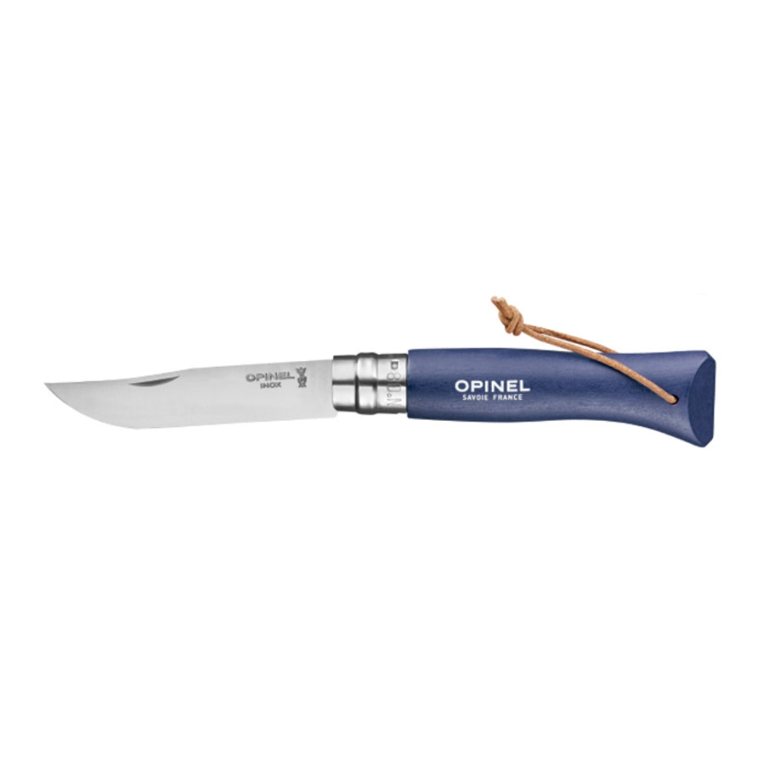 Opinel Taschenmesser Nr. 08 Tradition Colorama Blue