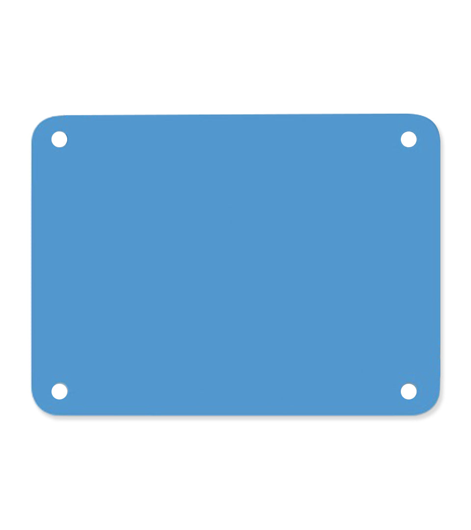 Profboard Schneidebrett Blau 30x40x0,1cm