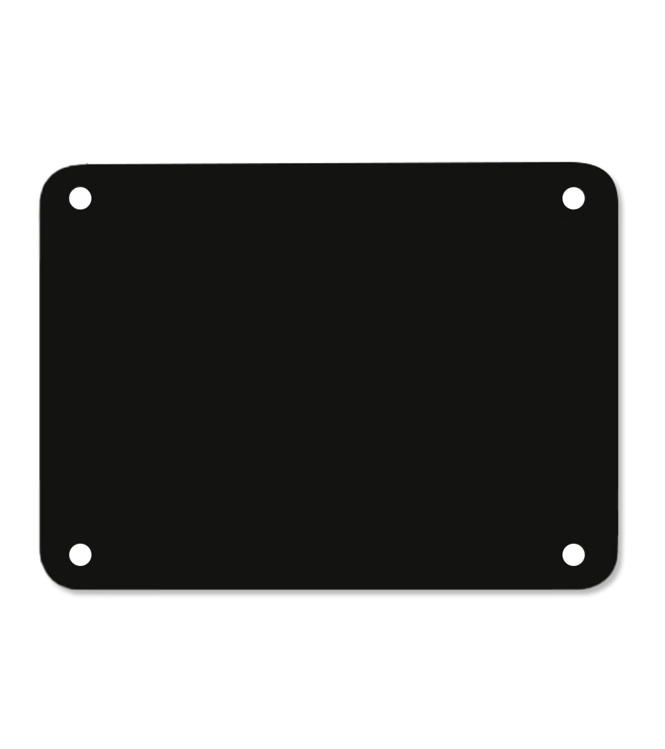 Profboard Schneidebrett Schwarz 30x40x0,1cm