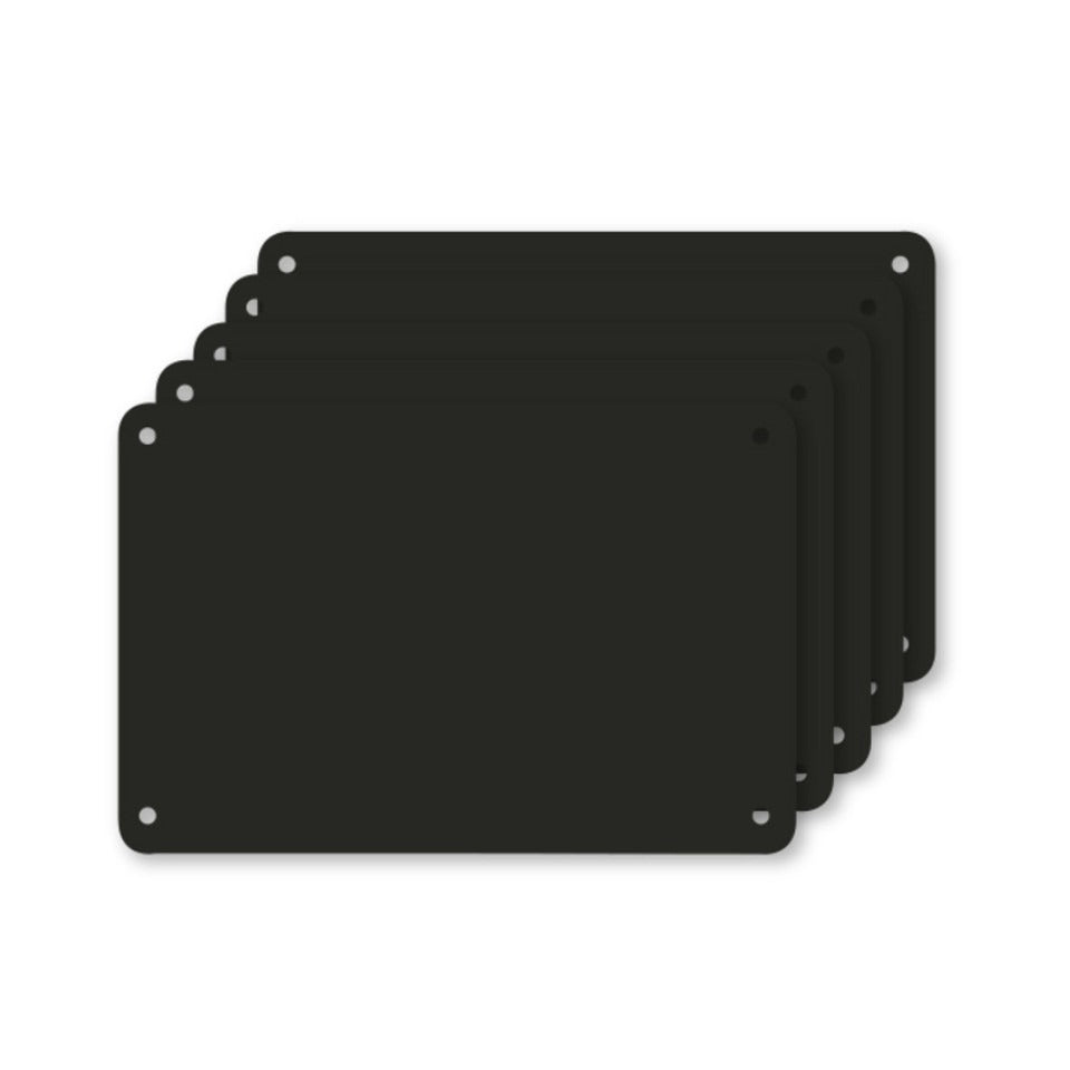 Profboard Schneidebrett Schwarz 40x60x0,1cm 5 Stück